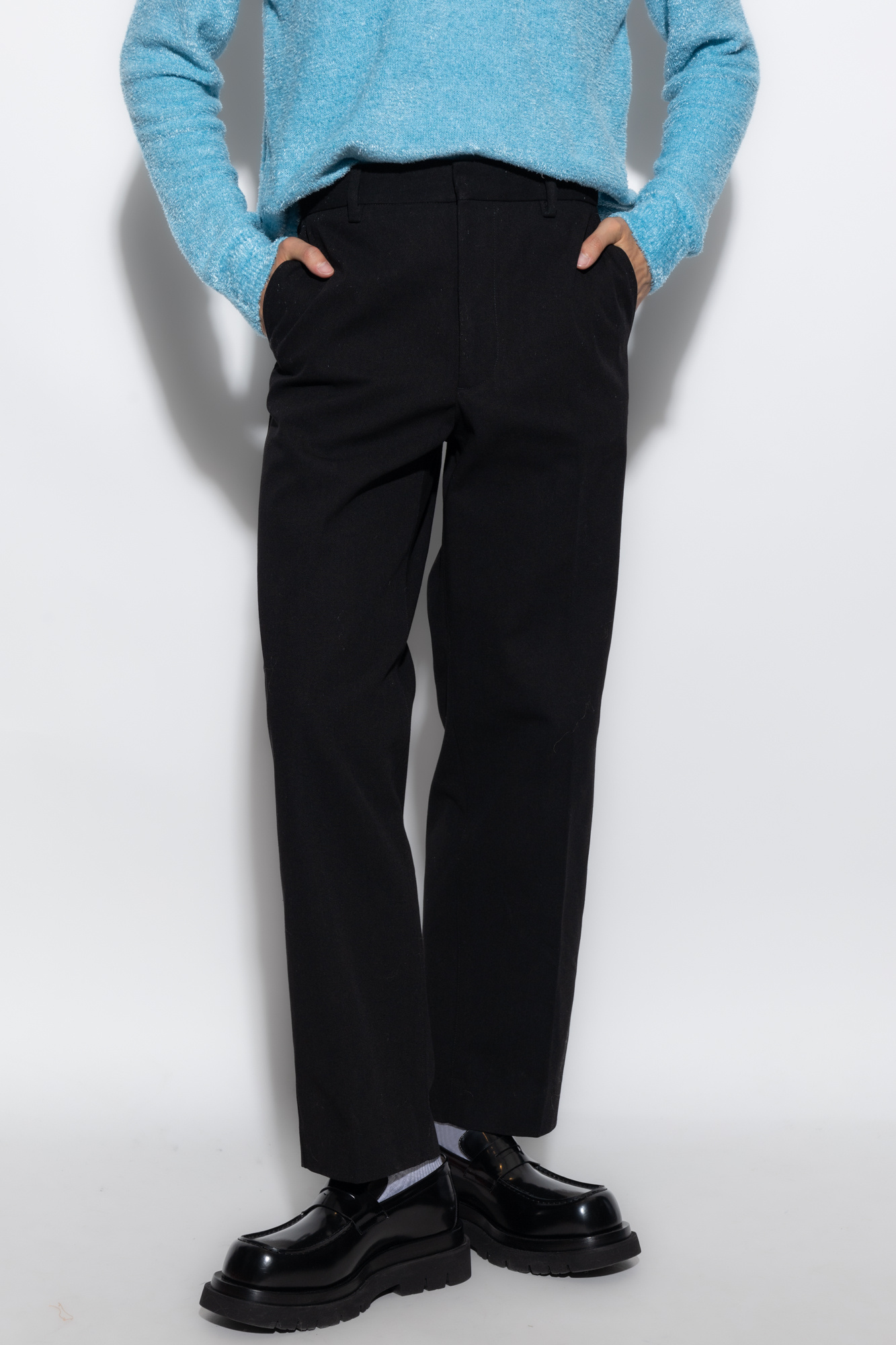 Black Pleat-front trousers Acne Studios - Vitkac Canada